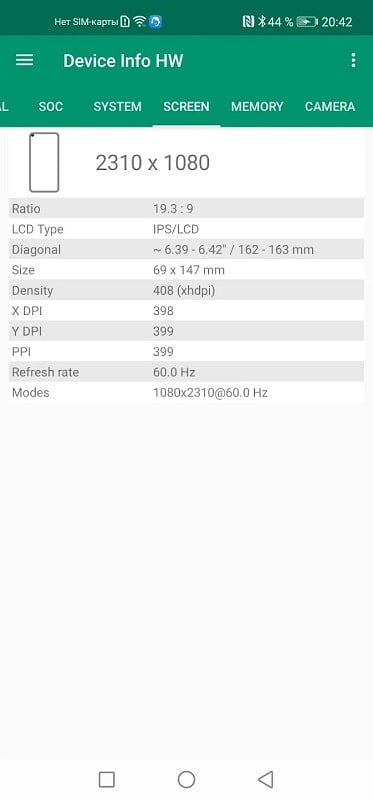 Device Info HW+ Screenshot3