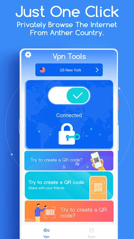 Net Tool VPN & barcodes tool Screenshot1