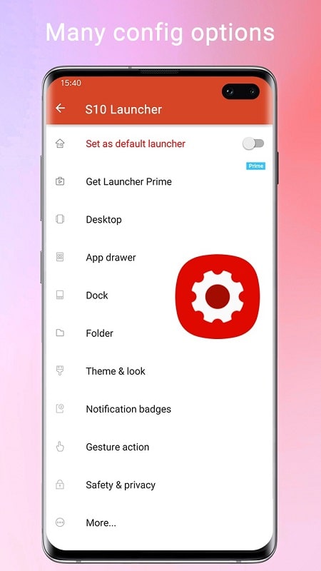 Super S10 Launcher, Galaxy S10 Screenshot2