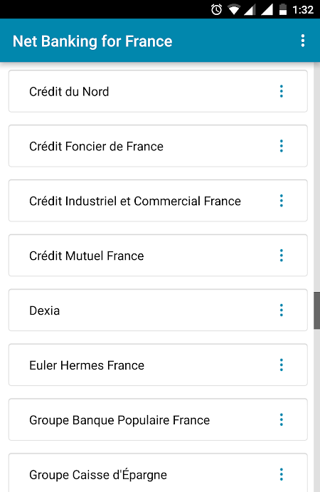 Net Banking App for France Screenshot3