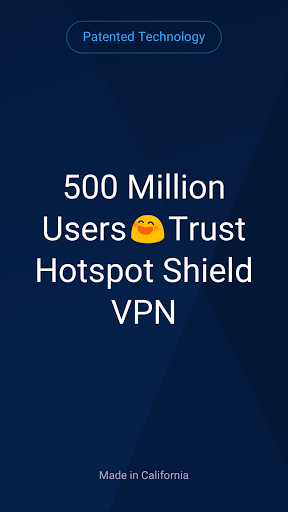 Hotspot Shield Basic - Free VPN Proxy & Privacy Screenshot1