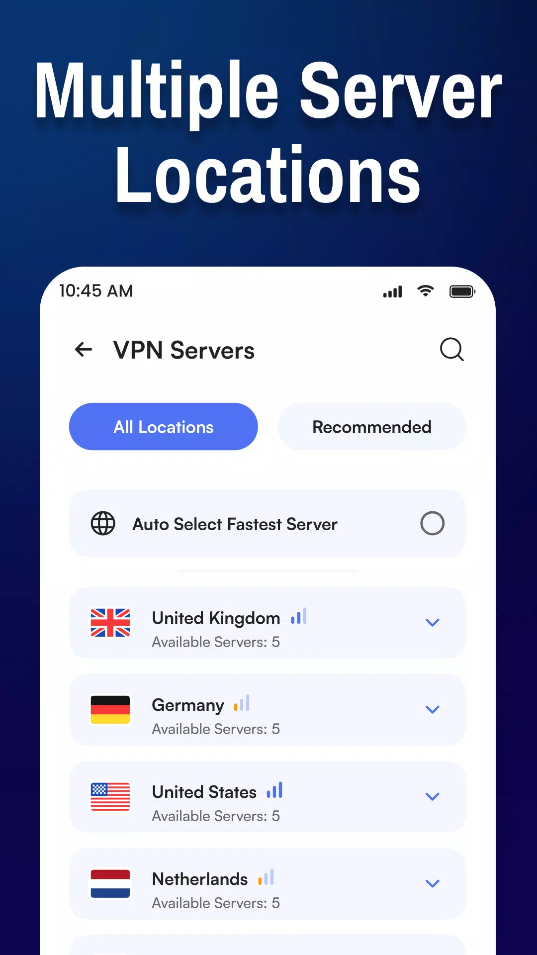 GeoVPN: Secure & Fast VPN Screenshot1