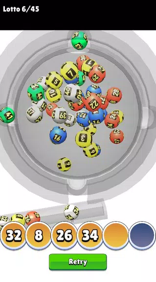 3D Lotto Lottery 6/45 Screenshot2