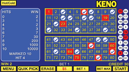 Keno Games OFFLINE FREE - Vegas Casino Screenshot3