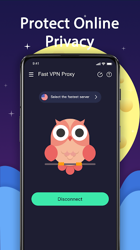 NightOwl VPN Lite- Fast vpn, Unlimited, Secure Screenshot1