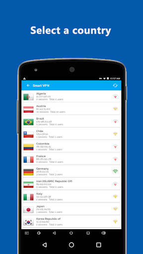 Free VPN Proxy by SmartVPN Screenshot1