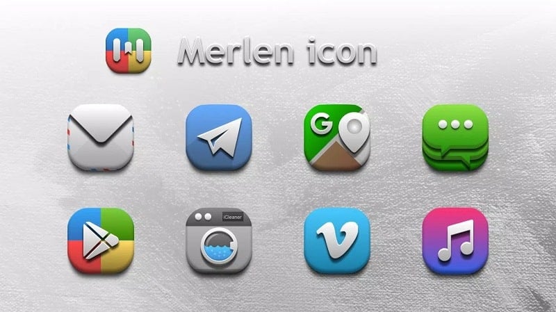 Merlen Icon Pack Screenshot1