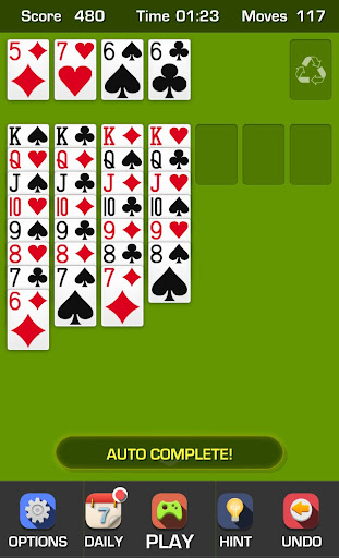 Free Solitaire Game Screenshot3