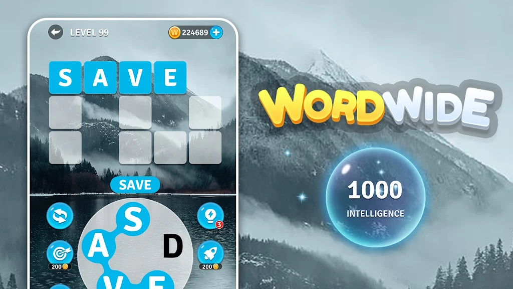 Wordwide: Letter Game Screenshot1