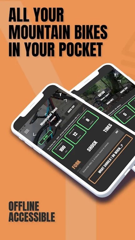 SAGLY - MTB bike setting app Screenshot1