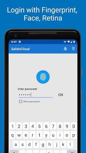 Password Manager SafeInCloud Mod Screenshot1