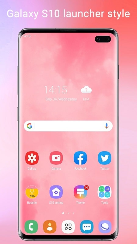 Super S10 Launcher, Galaxy S10 Screenshot1