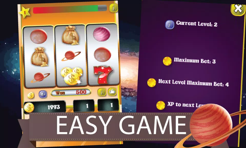 Galaxy  777 Slots Screenshot1