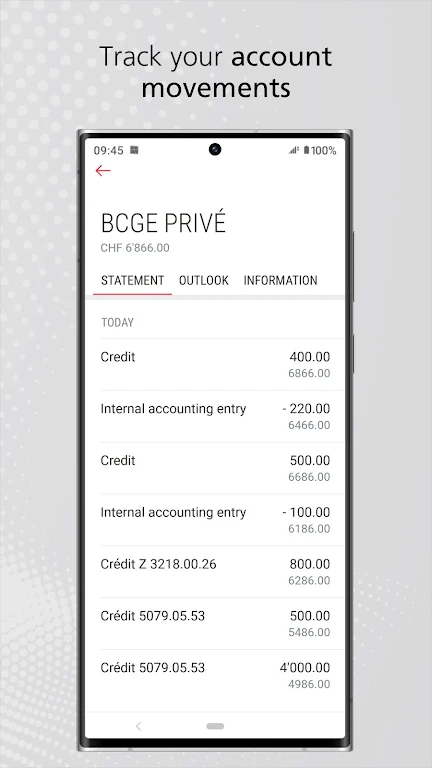 BCGE Mobile Netbanking Screenshot4