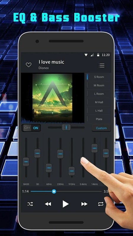 Equalizer Music Player Pro Screenshot2