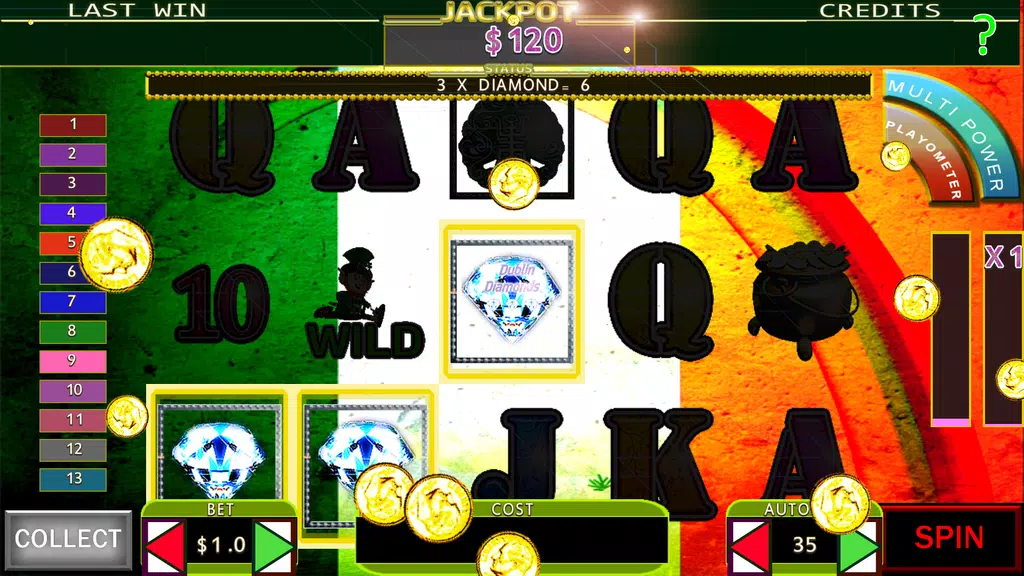 Dublin Diamonds: irish slots Screenshot4