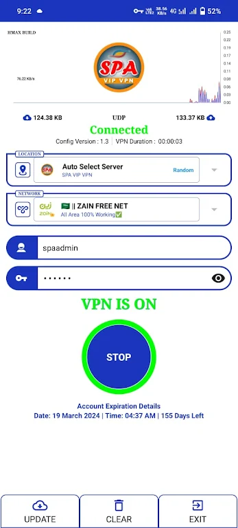 SPA VIP VPN Screenshot2