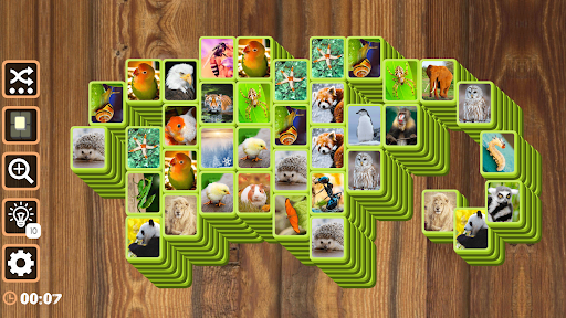 Mahjong Animal Tiles: Solitaire with Fauna Pics Screenshot1