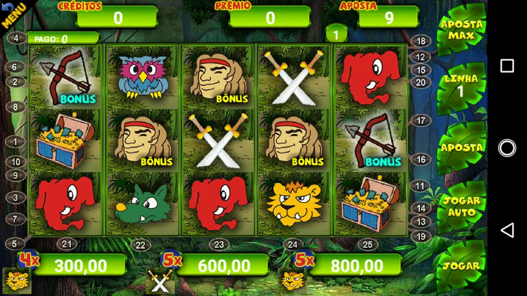 Amazonia King Plus Caça Niquel Screenshot2