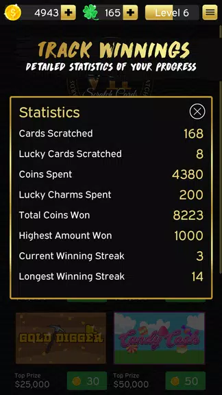 VIP Scratch Cards Screenshot4