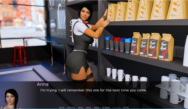 Anna Exciting Affection: Unofficial Renpy Remake Screenshot3