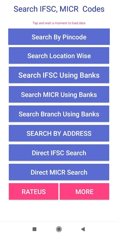 IFSC BANK CODES Screenshot1