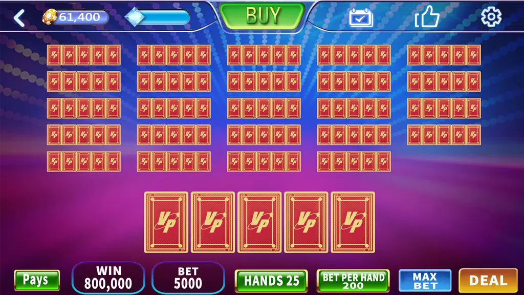 Royal House - Free Vegas Multi hand  Video Poker Screenshot4