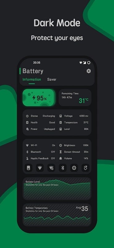 Battery manager and monitor Screenshot3