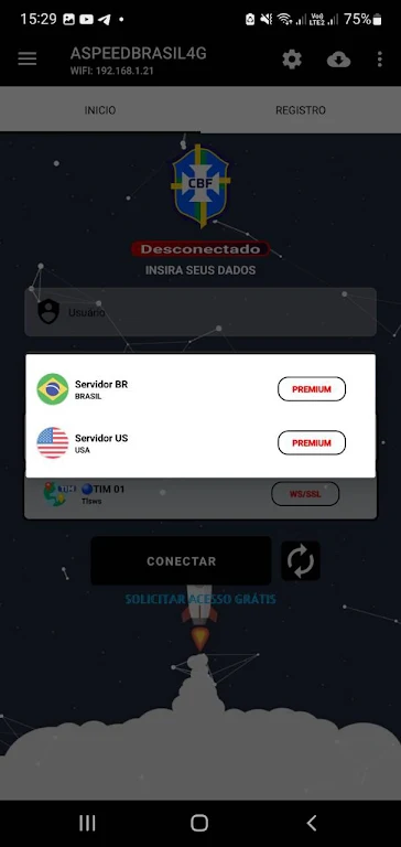 SPEED BRASIL VPN Screenshot2