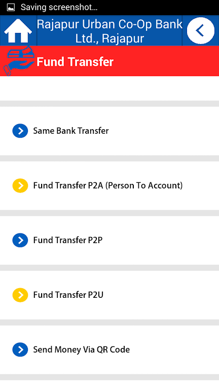Rajapur Urban Bank Mobile Appl Screenshot3