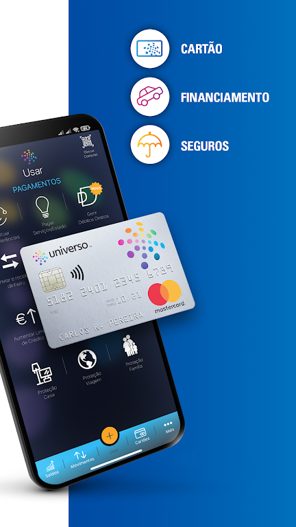 Universo Mobile Banking Screenshot1