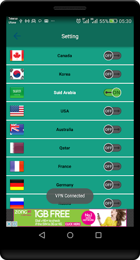 Super VPN Free Unblock Sites Screenshot2