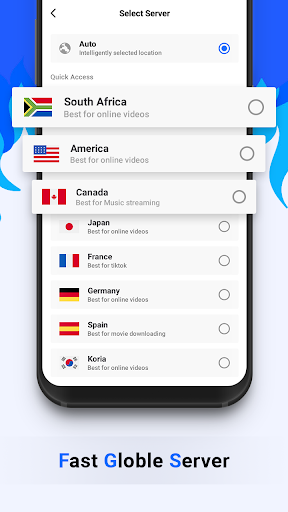 Free VPN : unlimited secure - Speedy VPN Proxy Screenshot2