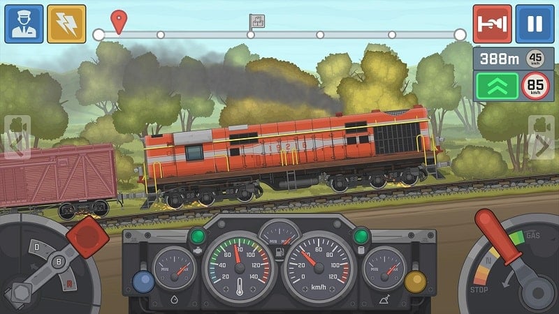 Train Simulator – 2D Railroad Game Screenshot2