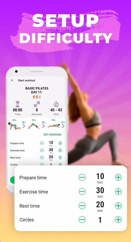 Pilates workout routine Screenshot3