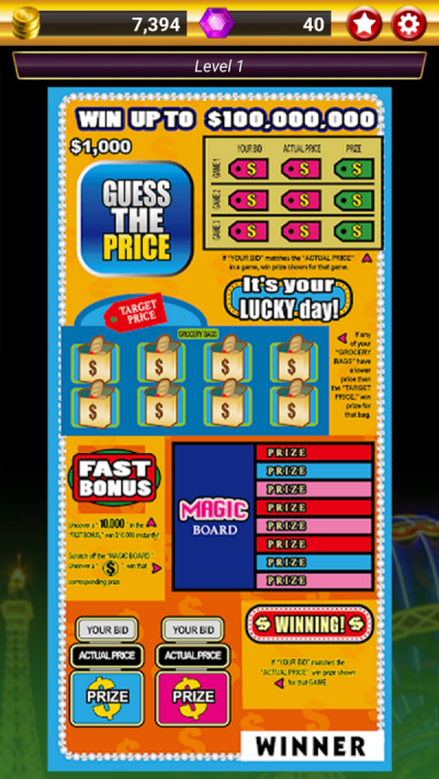 Lotto Scratch – Las Vegas Screenshot3