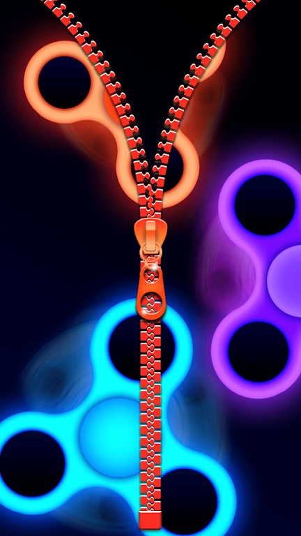 Fidget Spinner Zipper Lock Scr Screenshot4