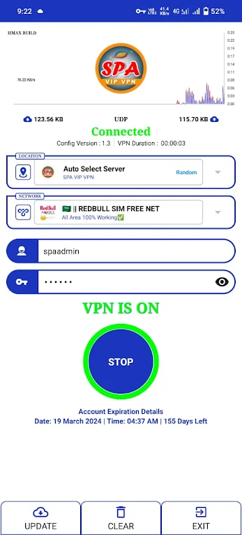 SPA VIP VPN Screenshot3