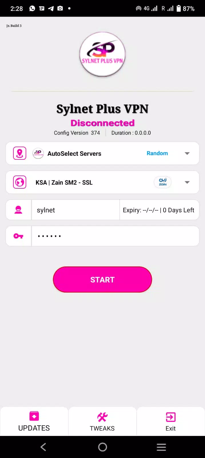 Sylnet Plus vpn Screenshot1