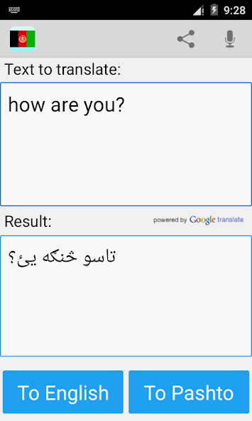 Pashto English Translator Mod Screenshot1