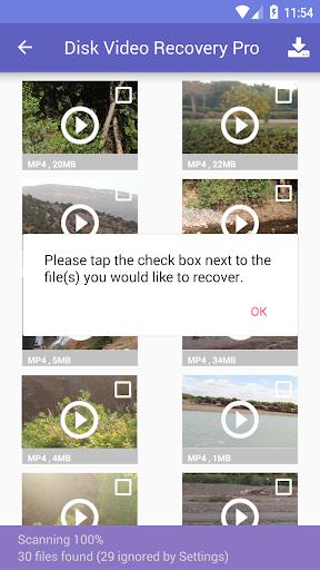 Disk Video Recovery Pro Screenshot1