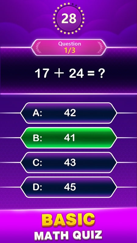 Math Trivia Screenshot2