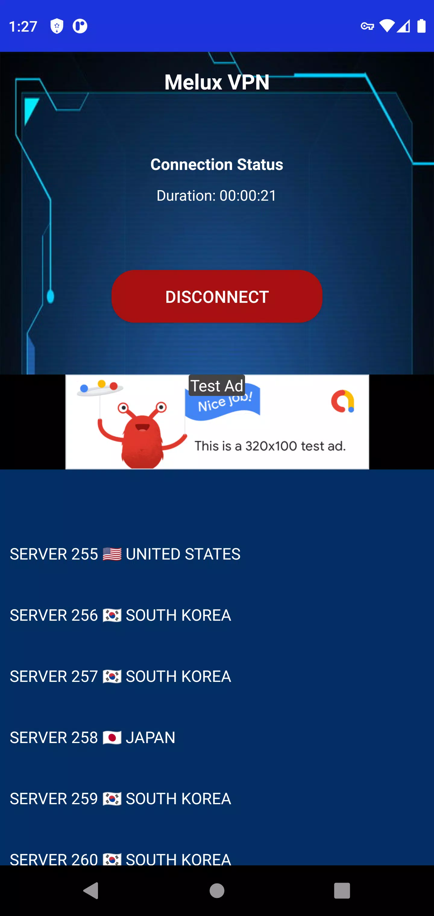 Melux Vpn Screenshot1