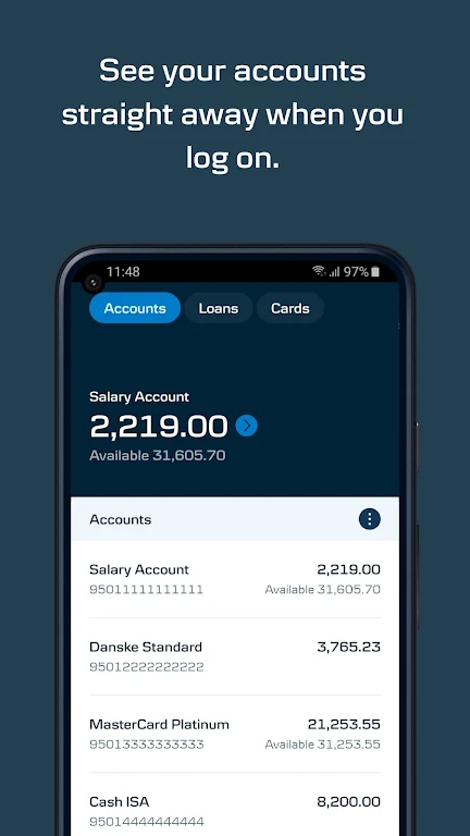 Mobile Bank UK – Danske Bank Screenshot4