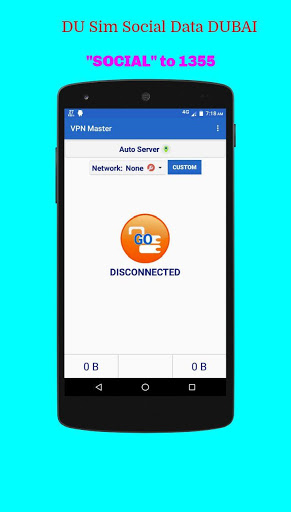 VPN Master -(Free internet With Social media Pack) Screenshot1