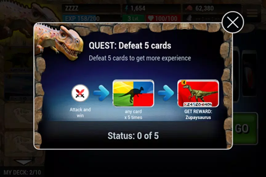 Dinosaur Online Card Wars Screenshot4