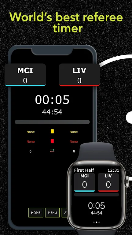 REFSIX - Soccer Referee Watch Screenshot3