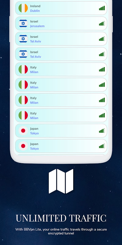 BBVpn VPN Lite - Free Unlimited VPN Screenshot3