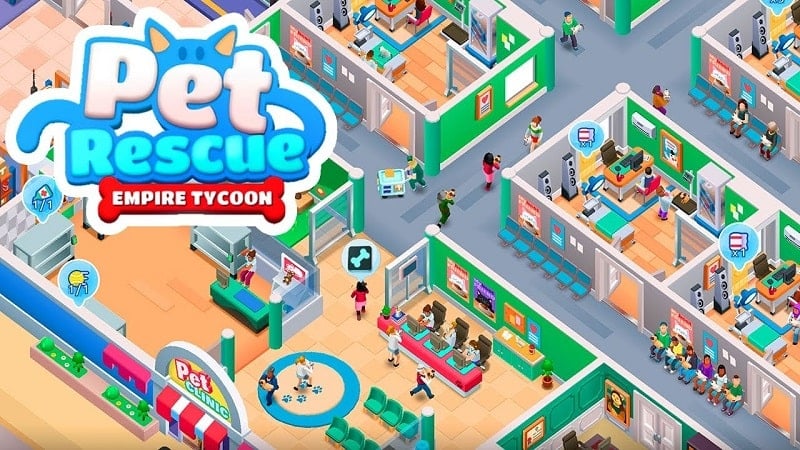 Pet Rescue Empire Tycoon Screenshot1