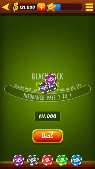 Blackjack 21 HD Screenshot2